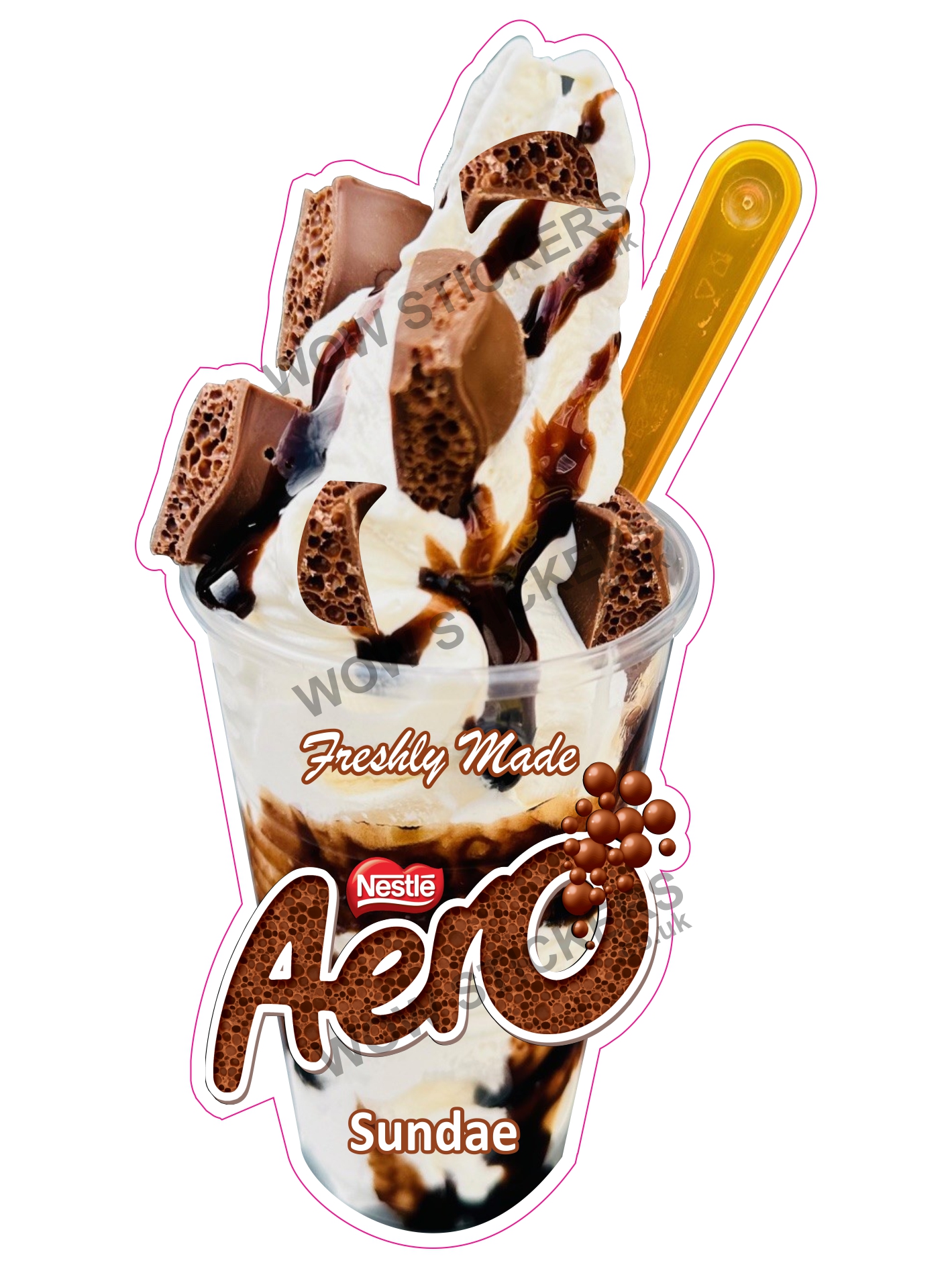 Aero Chocolate Sundae