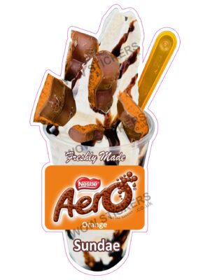 Aero Orange Chocolate Sundae