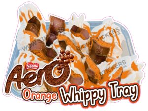 Aero Orange Sauce Whippy Tray