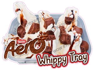 Aero Chocolate Whippy Tray