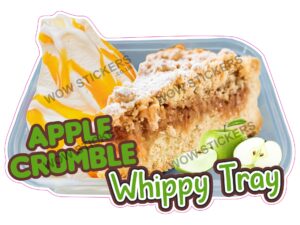 Apple Crumble Whippy Tray
