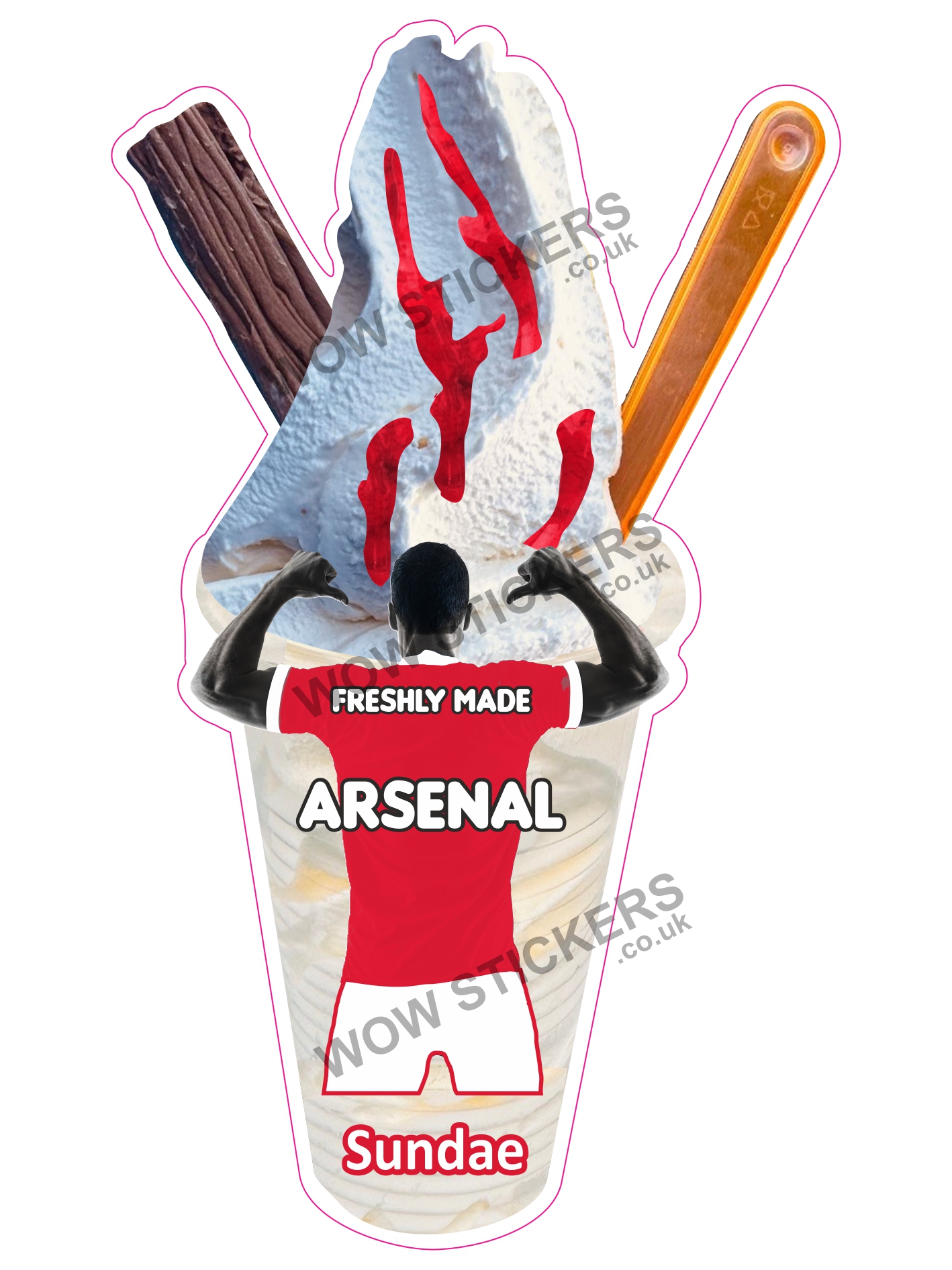 Arsenal Sauce Sundae
