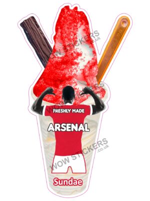 Arsenal Sherbet Sundae