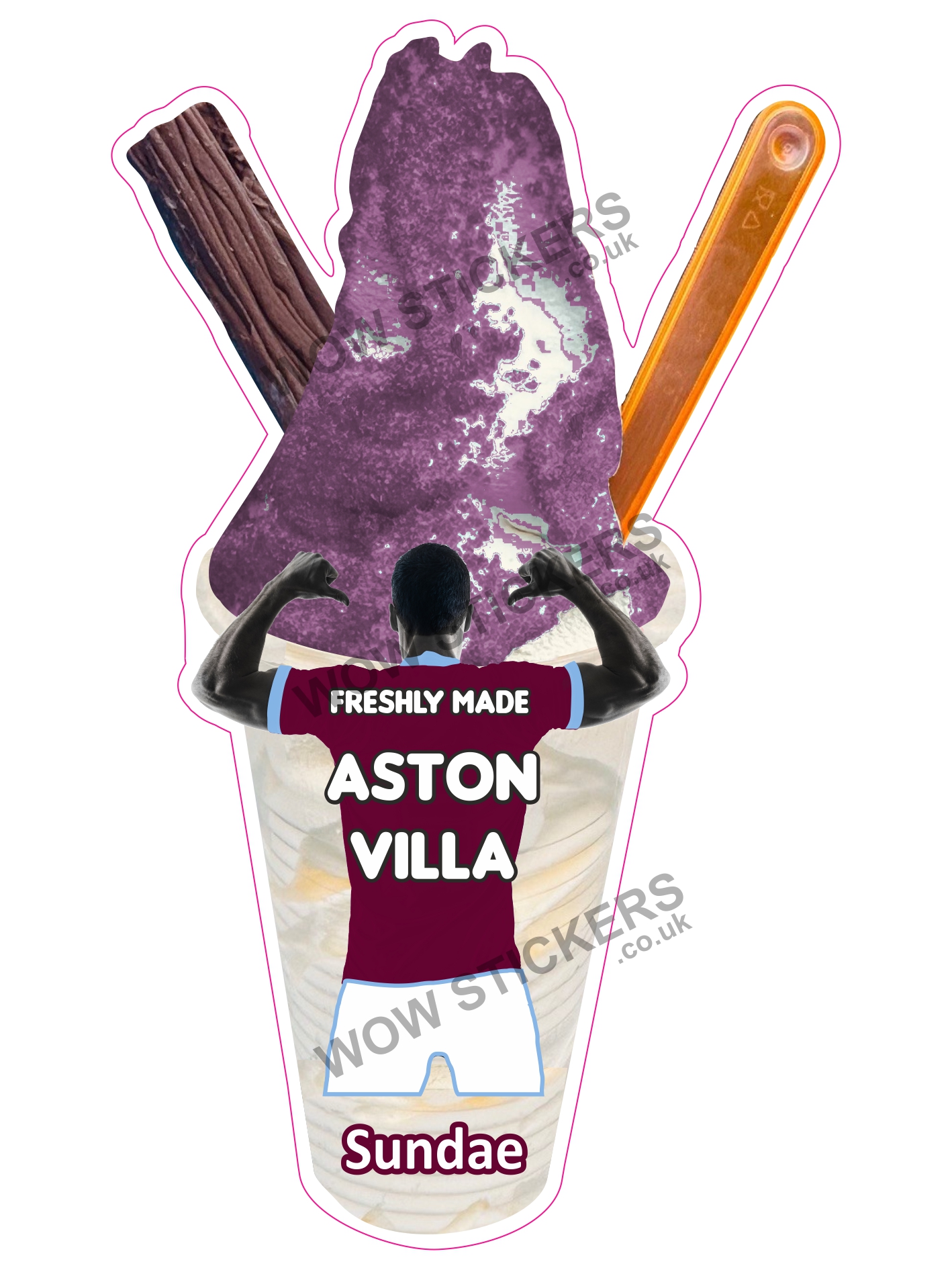 Aston Villa Sherbet Sundae