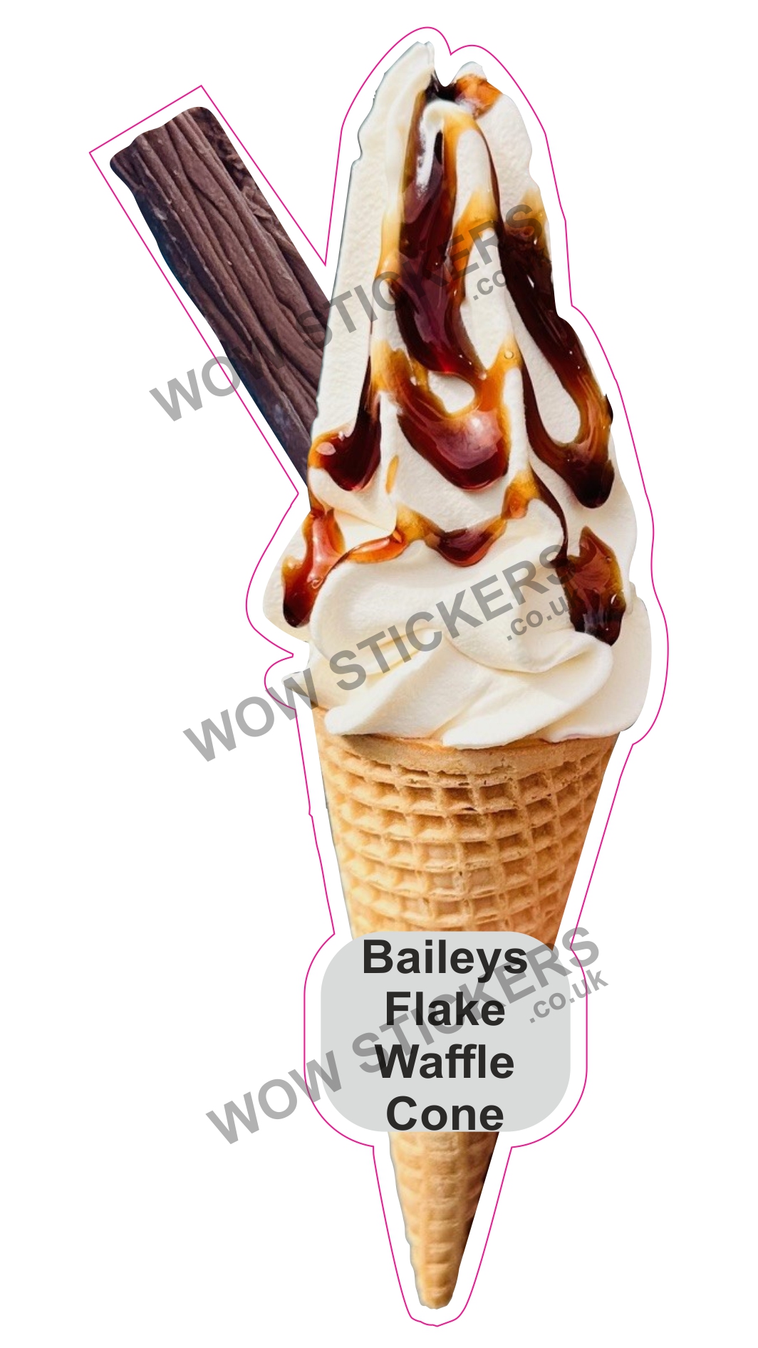 Bailey's Waffle Cone with Flake
