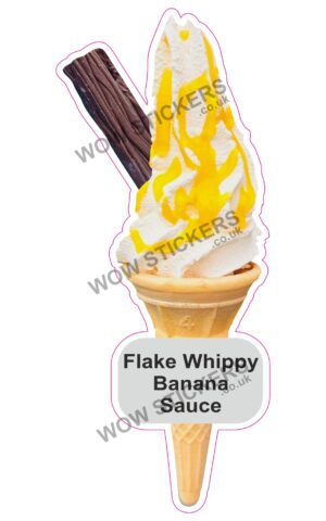 Banana Flake Cone