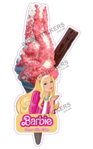 Barbie Cone With Flake