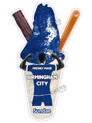 Birmingham City Sherbet Sundae