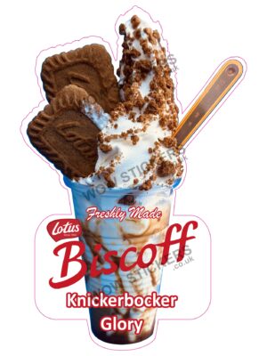 Biscoff Biscuits Knickerbocker Glory