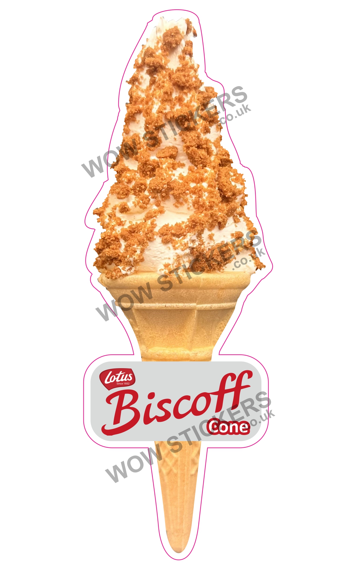 Biscoff Cone
