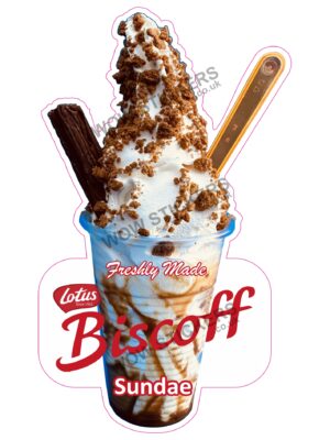 Biscoff Flake Sundae