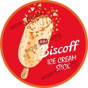 Biscoff Ice Cream Stick White Chocolate