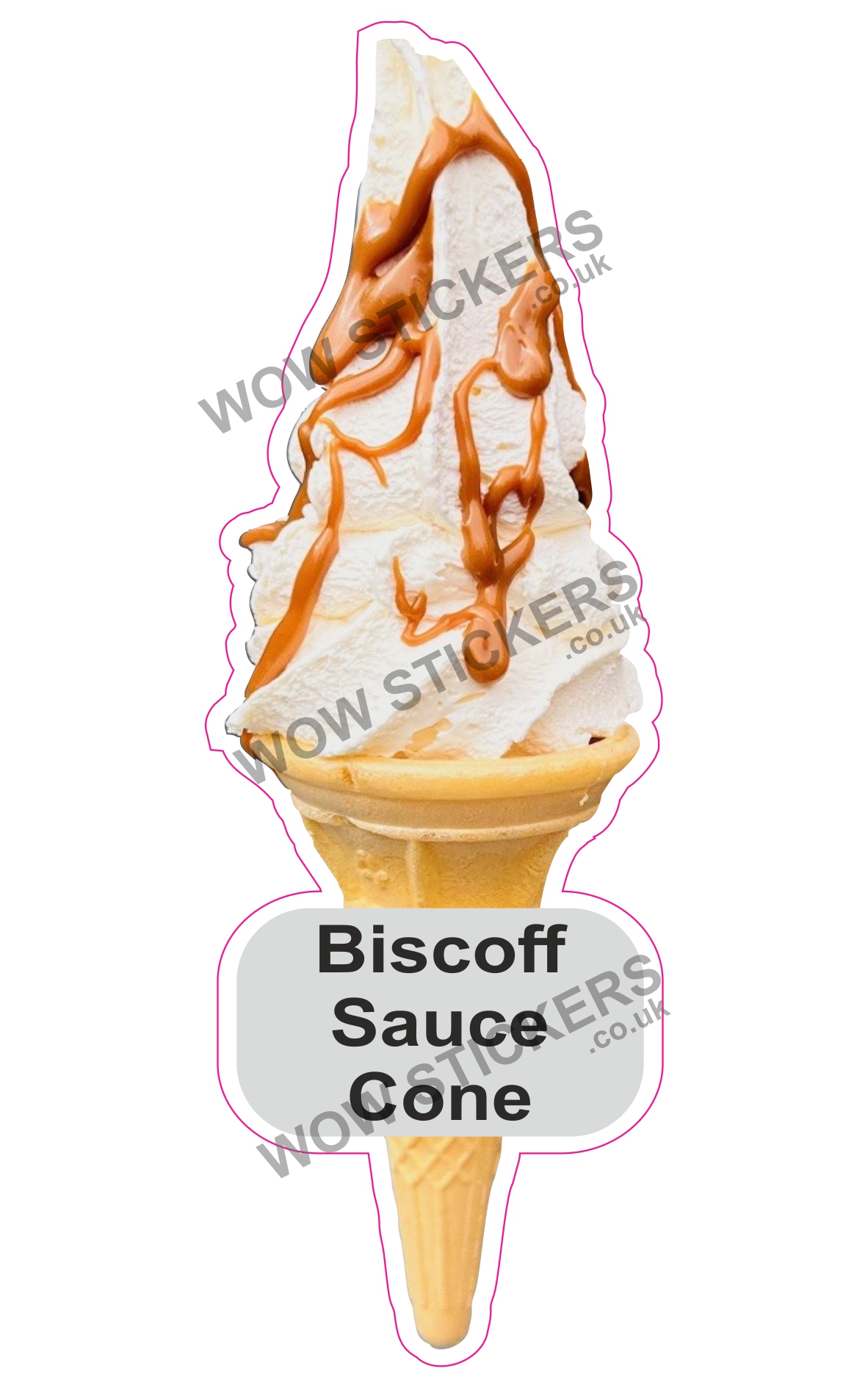 Biscoff Sauce Cone