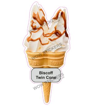 Biscoff Twin Cone