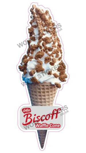 Biscoff Waffle Cone