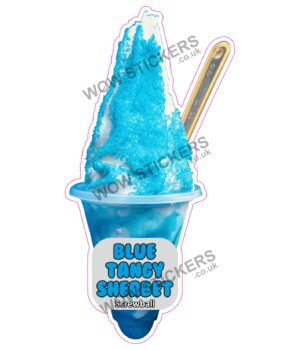 Blue Tangy Sherbet Screwball