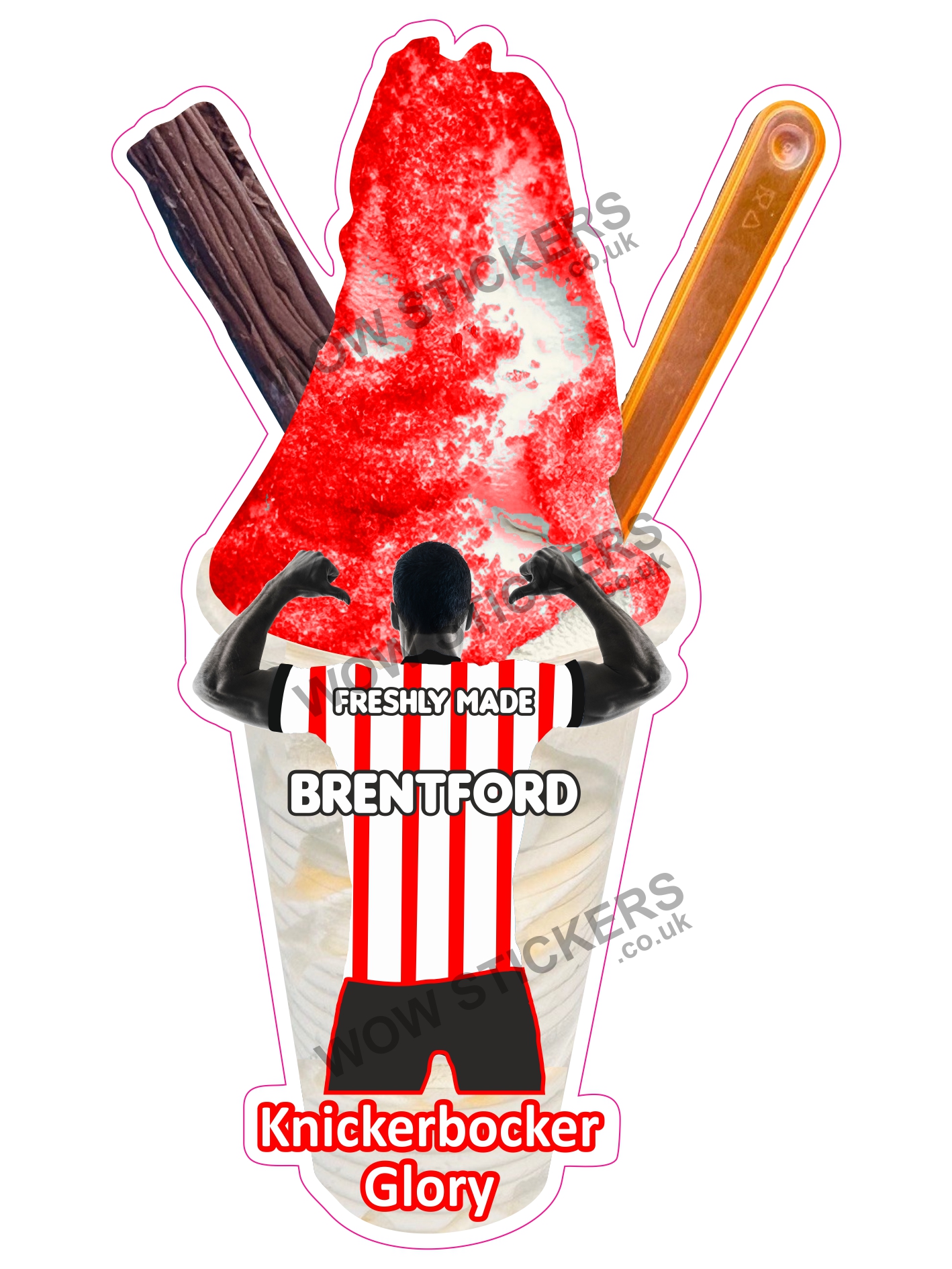 Brentford Sherbet Knickerbocker Glory