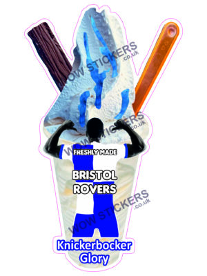 Bristol Rovers Sauce Knickerbocker Glory