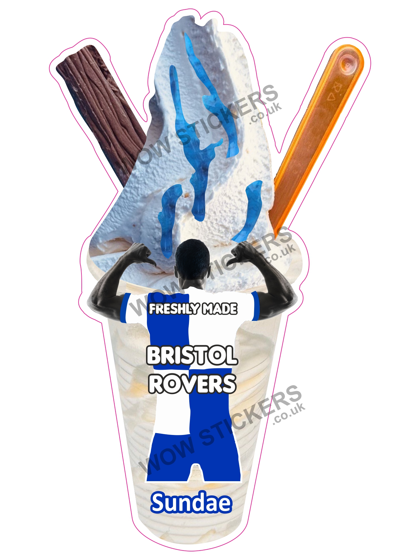 Bristol Rovers Sauce Sundae