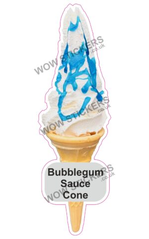 Bubblegum Sauce Cone