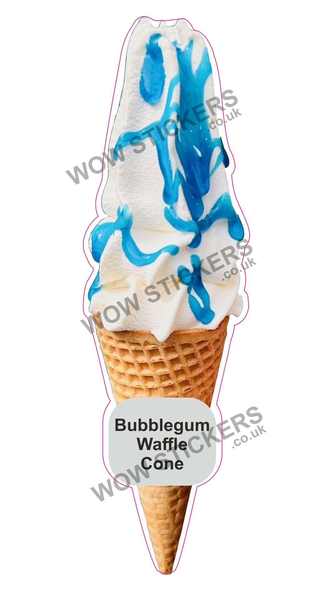 Bubblegum Waffle Cone