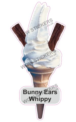 Bunny Ears Flake Cone