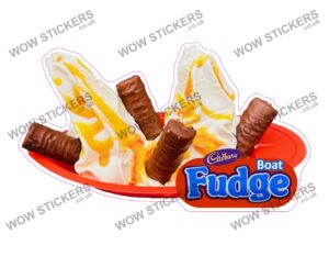Cadbury Fudge Boat