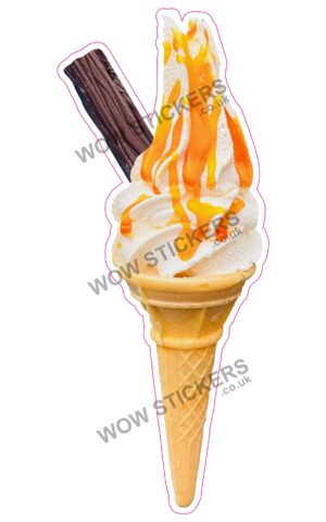 Caramel Flake Cone