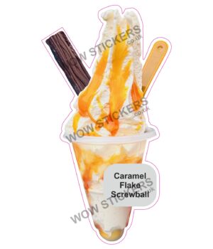 Caramel Flake Screwball