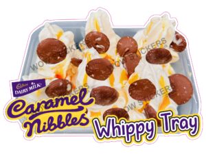 Caramel Nibbles Whippy Tray