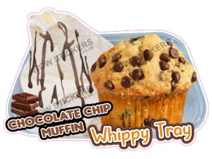 Chocolate Chip Muffin Whippy Tray