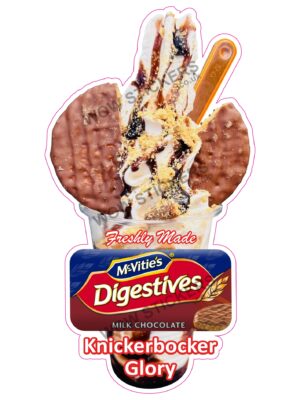 Chocolate Digestive Knickerbocker Glory