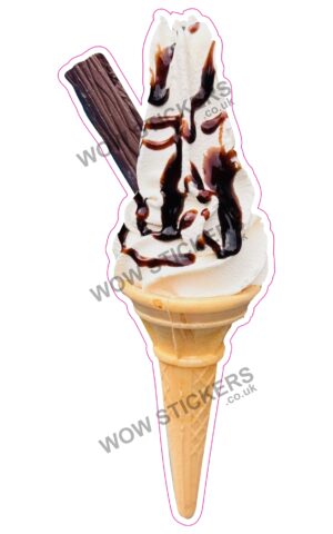 Chocolate Flake Cone