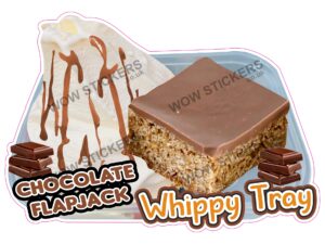 Chocolate Flapjack Whippy Tray