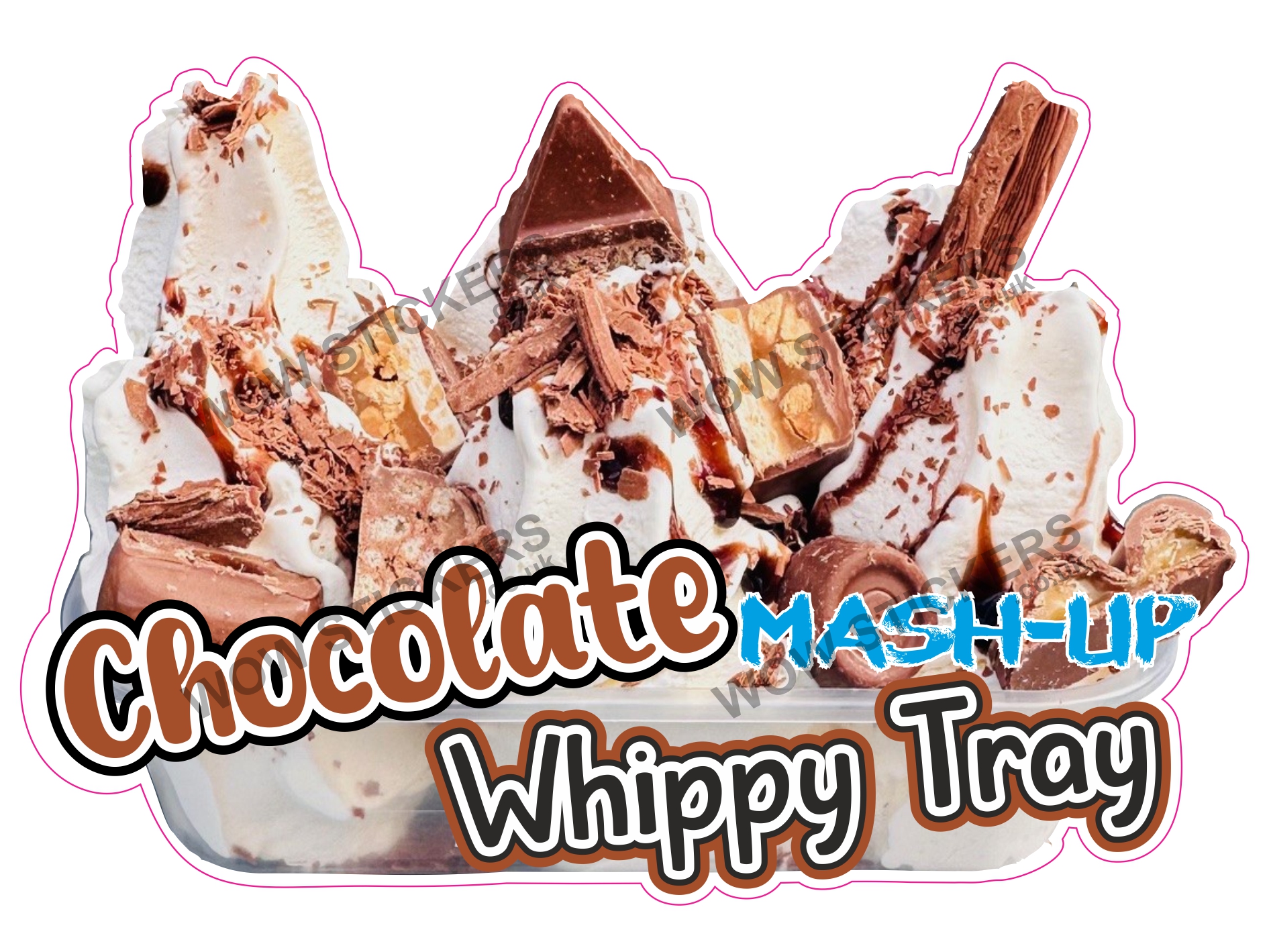Chocolate Mash Up Whippy Tray