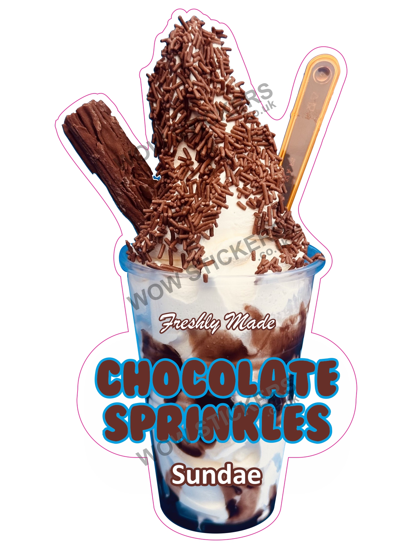 Chocolate Sprinkles Sundae