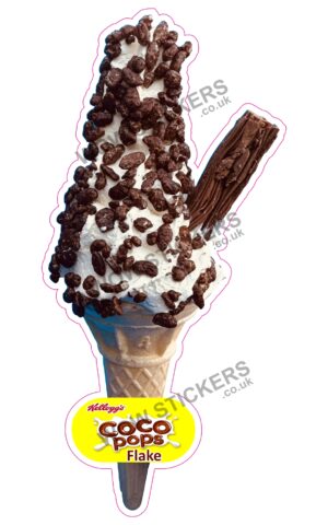 Coco Pops Flake Cone