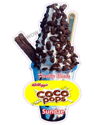 Coco Pops Sundae