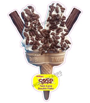 Coco Pops Twin Cone Double Flake