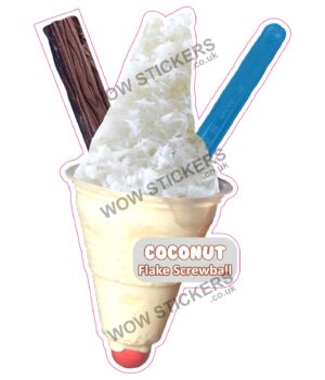 Coconut Flake Screwball