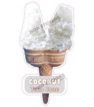 Coconut Twin Cone