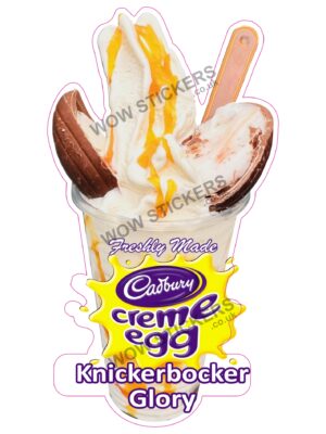 Creme Egg  Knickerbocker Glory