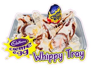 Creme Egg Whippy Tray