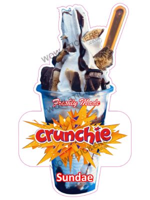 Crunchie Sundae