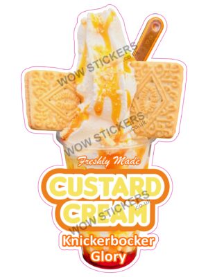 Custard Cream Knickerbocker Glory