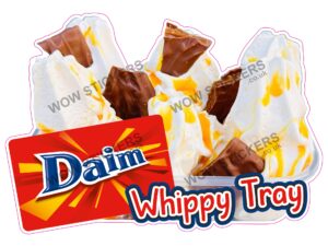 Daim Bar Whippy Tray