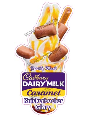 Dairy Milk Caramel Knickerbocker Glory