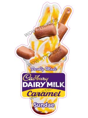 Dairy Milk Caramel Sundae