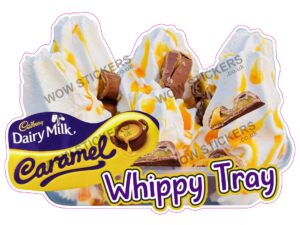 Dairy Milk Caramel Whippy Tray