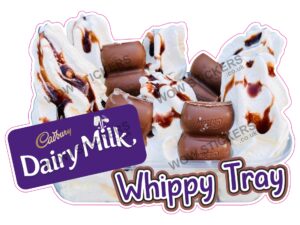 Dairy Milk Whippy Tray